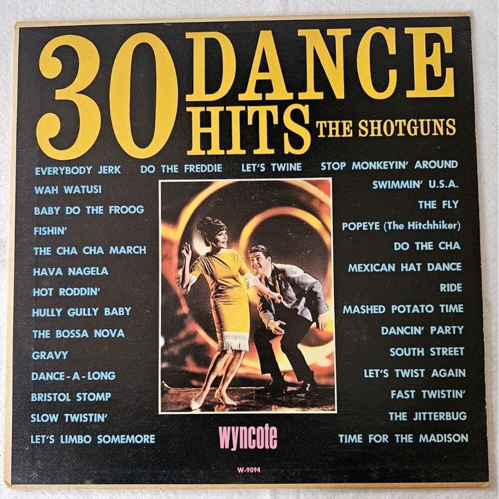 30 Dance Hits THE SHOTGUNS Vinyl Record LP Album W 9094